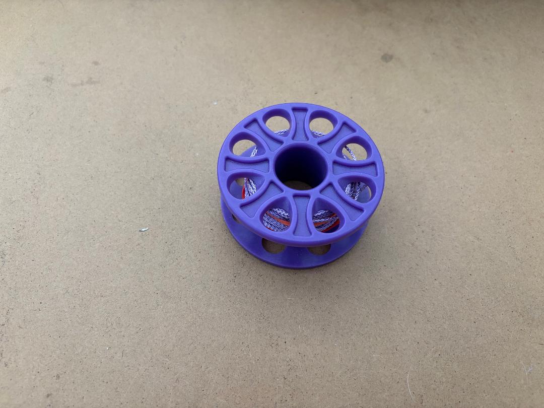 New! 66' foot Finger Spool "PURPLE Body / Purple Line"