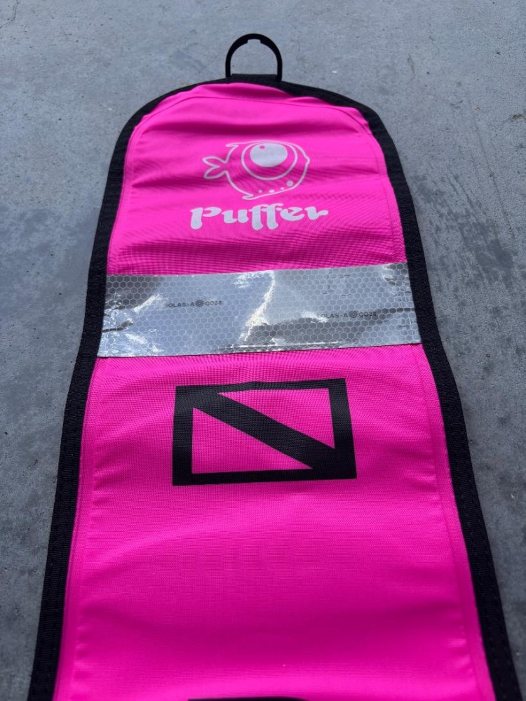 New! 6ft / 72" Inch Pink Smb w/ Low profile Opv and flapper valve at bottom