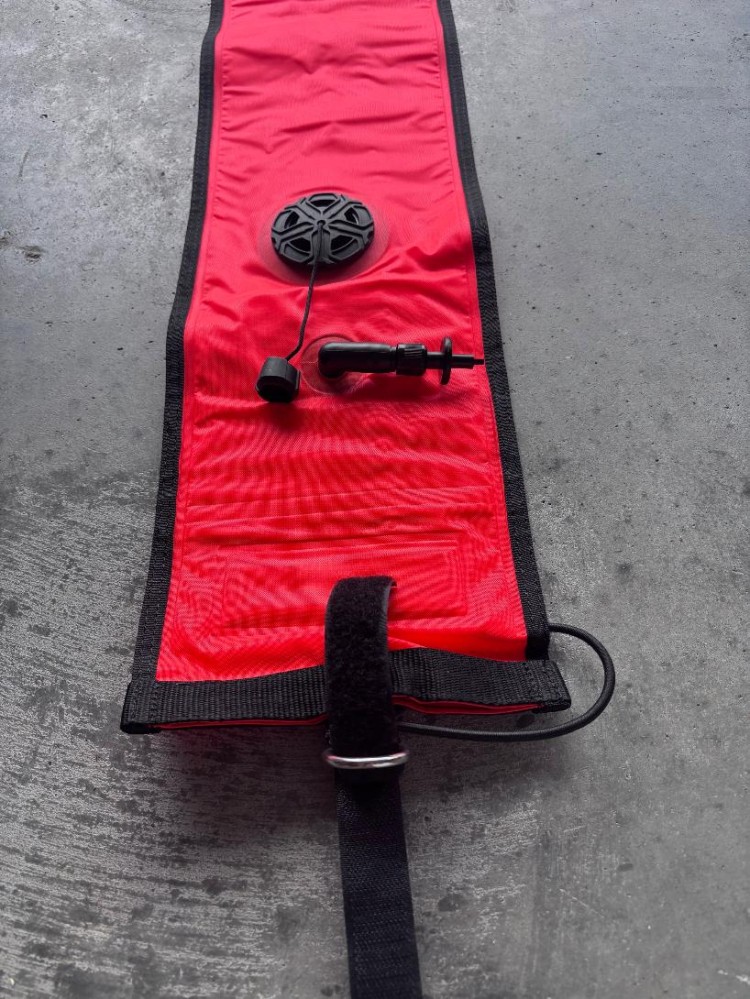 New! 6ft / 72" inches Orange Smb w/ Low profile Opv and flapper valve at bottom