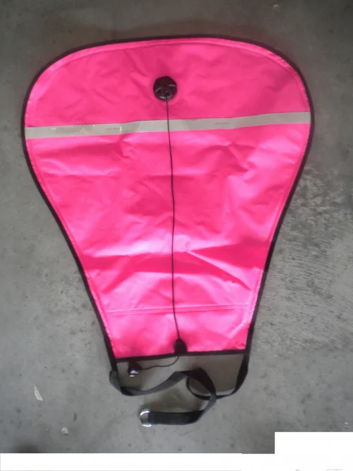 BackinStockwspecialpricing70LbLiftbagwFlappervalveopenstyleinPINKwReflectiveTape