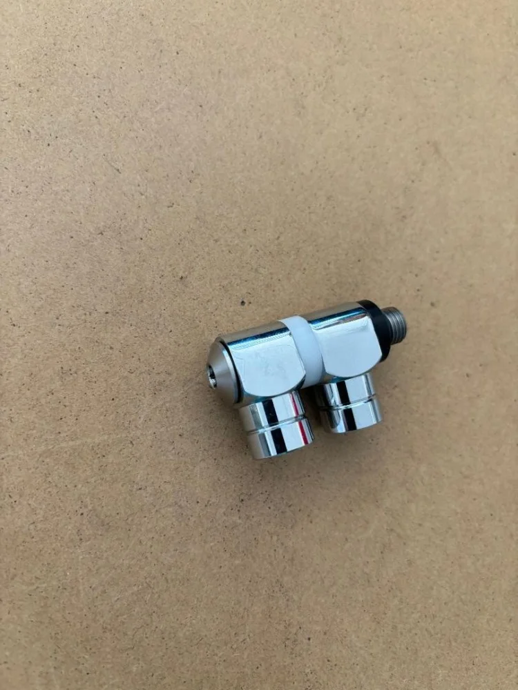 NewAdapterFirstStageLowPressure360DualSwivelHoseStraightAdapterDualConnectionPort