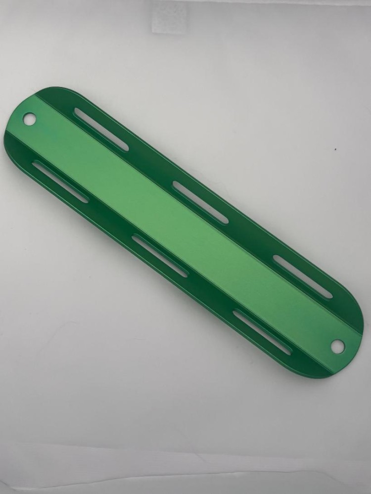 New! Aluminum Singled Tank Adapter w/ Hardware Included "Color is Green"   - Product Image