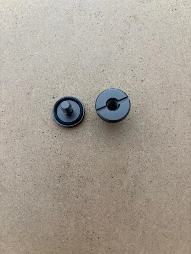 NewBlackAnodizedElectro-PlatedAssemblyScrewwrubberprotectorPerScrew