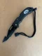New! Black Coated Stainless Steel Folding Knife " Black Handle" 