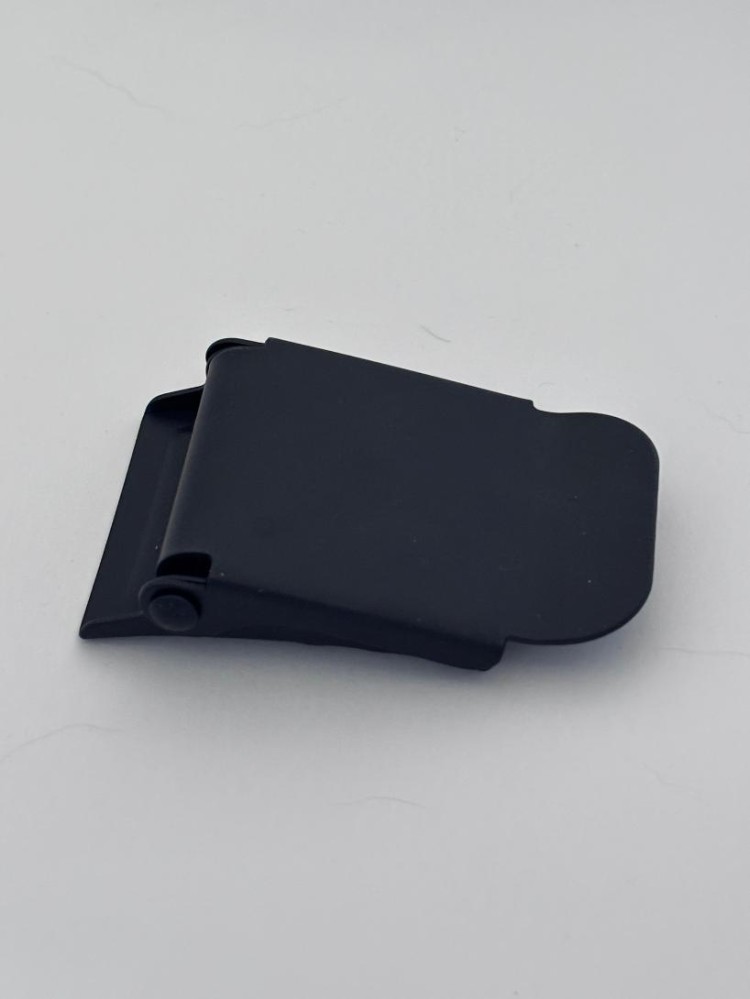 New! Black Titanium Lightweight 3 slot Buckle Curved Style New! Black Titanium Lightweight 3 slot Buckle Curved Style - Product Image