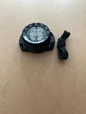 Back in Stock Special! Bungee Cord Mountable Compass with Tec BLACK Bezel! - Product Image