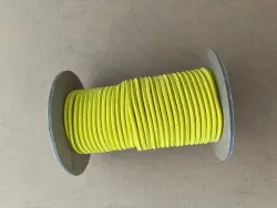 1/8" Bungee Shock Cord "Yellow" 50ft Mini Spool  Commercial Grade - Product Image