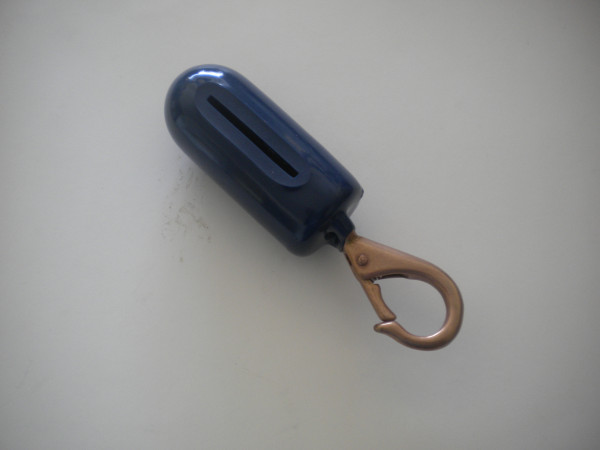 NewColor2lbDropWeightwBrassClipNavyBlueOuterCoatingColor