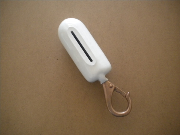 NewColor2lbDropWeightwBrassClipWhiteOuterCoatingColor