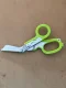 New Color! Folding Compact Line Shears " Neon GREEN Handles / 420 SS Blade"