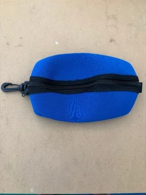 Neoprene Mask / Storage Pocket "BLUE Colored" - Product Image