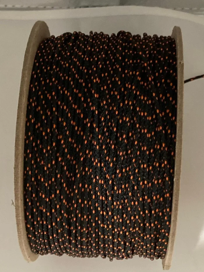 PiranhaProfessionalGrade24DiveLine675ftStealthBlackwOrangeTracer