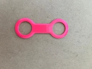Silicone Snorkel Keepers "Pink" - Product Image