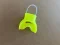 New Color! Silicone "Tough Bite" Mouth Piece     "High Viz Neon Yellow"