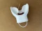 New Color! Silicone "Tough Bite" Mouth Piece     "White"