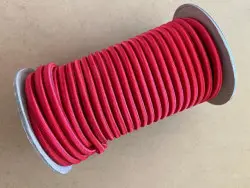50 foot Roll 1/4" Bungee Shock Cord  "RED" ...Commercial Grade