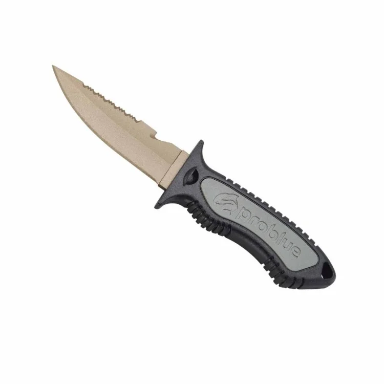 NewCompact3inchBCSwordTipKnifeTitanium1Only