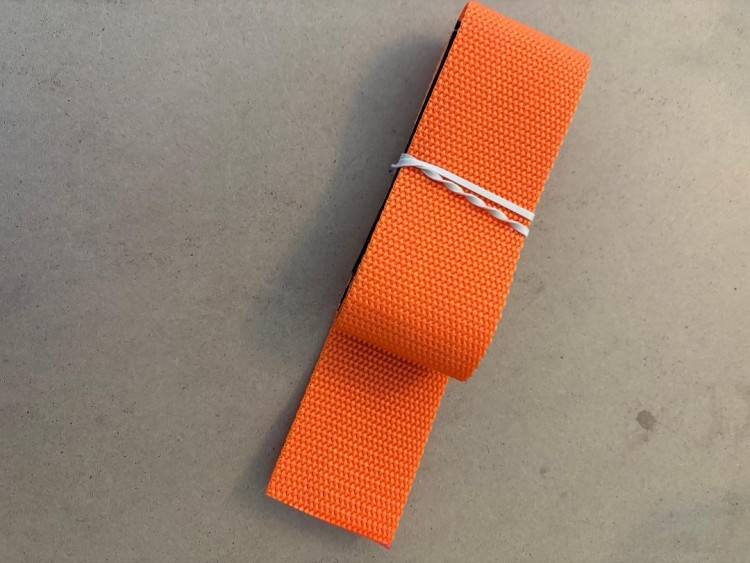 NewCustomTankStrapsWAdjustableStrapPerPieceWebbingColorORANGE