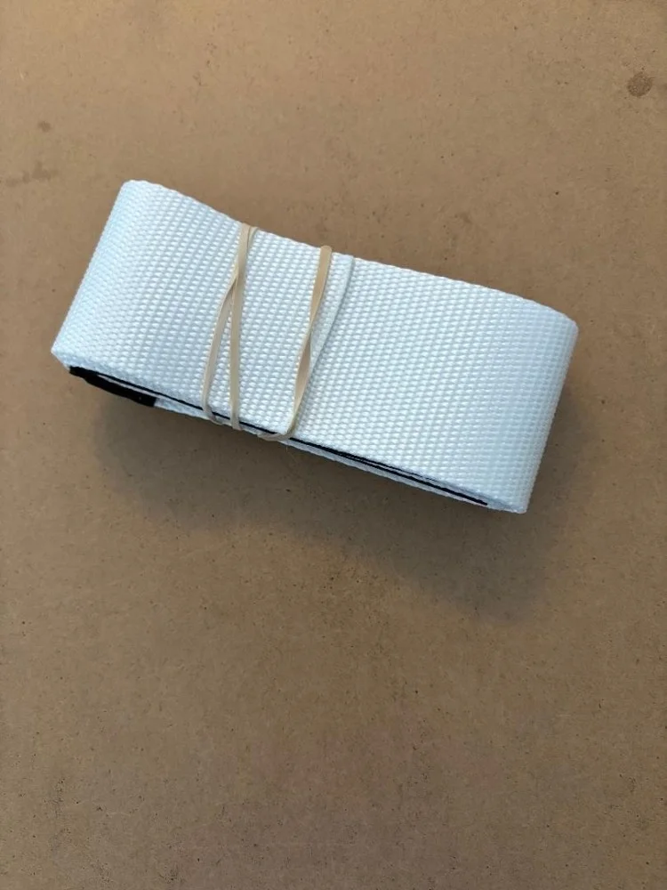 NewCustomTankStrapsWAdjustableStrapPerPieceWebbingColorWHITE