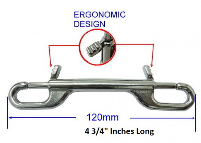 BackinStockEasyGrip4.75inchDoubleEnderSlightlyAngledGripLip316StainlessSteel3leftrightnow