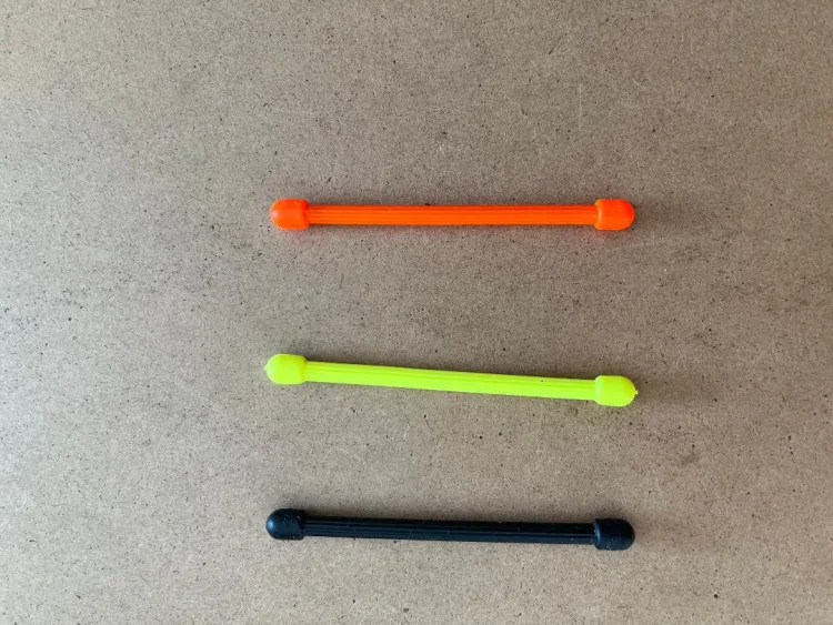 NewFlexibleWaterproofUnderwater3inchTiesSafetyORANGE