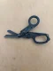 New! Folding Compact Line Shears " Black Handles / Black 420 SS Blade"