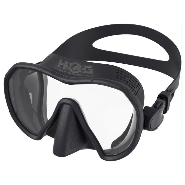 New! Hog Horizon Single Frameless Lens Mask w/ Protective Case