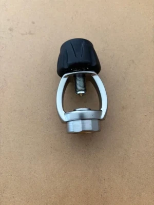 200 Bar Din to Yoke Adapter "Trivalent Chromium Plated"