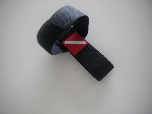 New Item! Mask / Hose Keeper "Black Webbing"
