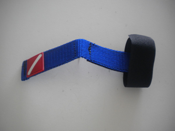 New Item! Mask / Hose Keeper "Blue Webbing"
