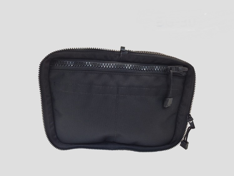 New! Large Heavy Duty Storage Pocket w/ Mounting Clips Included " All Back"
