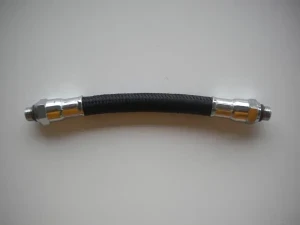 New! Low Pressure 6" Inch 3/8 male to 3/8 male Braided Black Hose