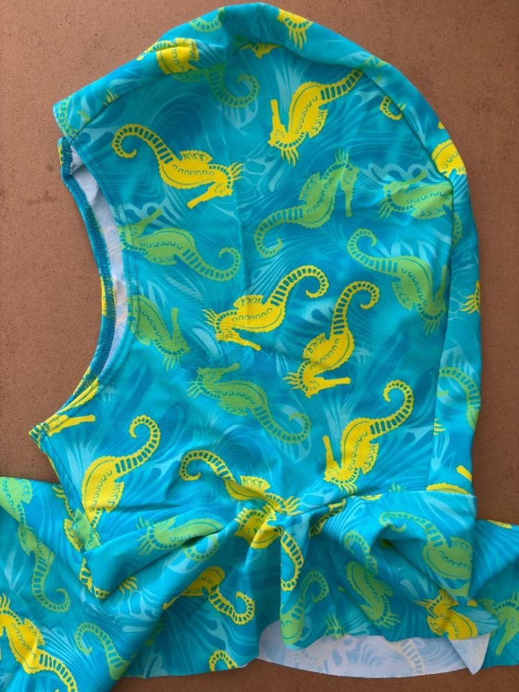 NewLycraFullyTrimmableHoodSeahorse