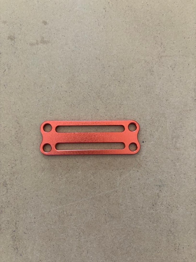 NewMaterialandcolorSideMountCanisterTri-GlideNoTeethOrangeAnodizedAluminum