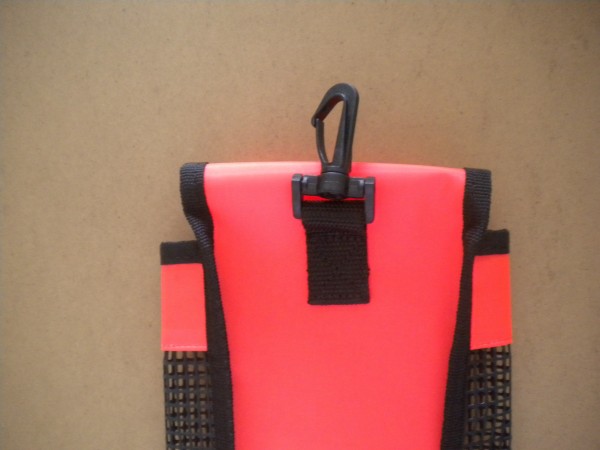 Mesh Pocket! "Safety ORANGE Pocket!"