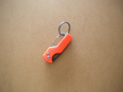 Mini / Compact Safety Knife "Orange body / Black blade"