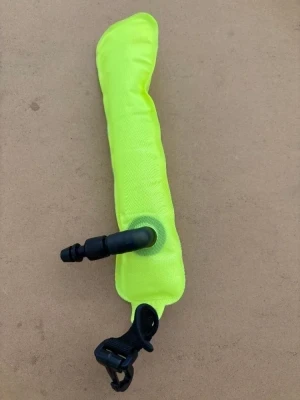 New! Mini Surface Marker Buoy " High Viz Neon Yellow" - Product Image