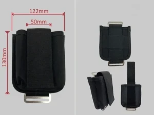 New! Multiple Mounting Weight Pocket w/ Velcro Closure & Locking tri-glides " You are purchasing 1 pocket at this price!" - Product Image