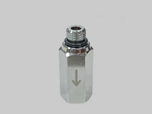 New! One Way Check Valve 3/8-24 male to 3/8-24 Female "1lb Check valve"