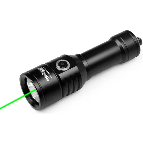 Orca-Torch1000LumenLightwGreenLaserCompletekit
