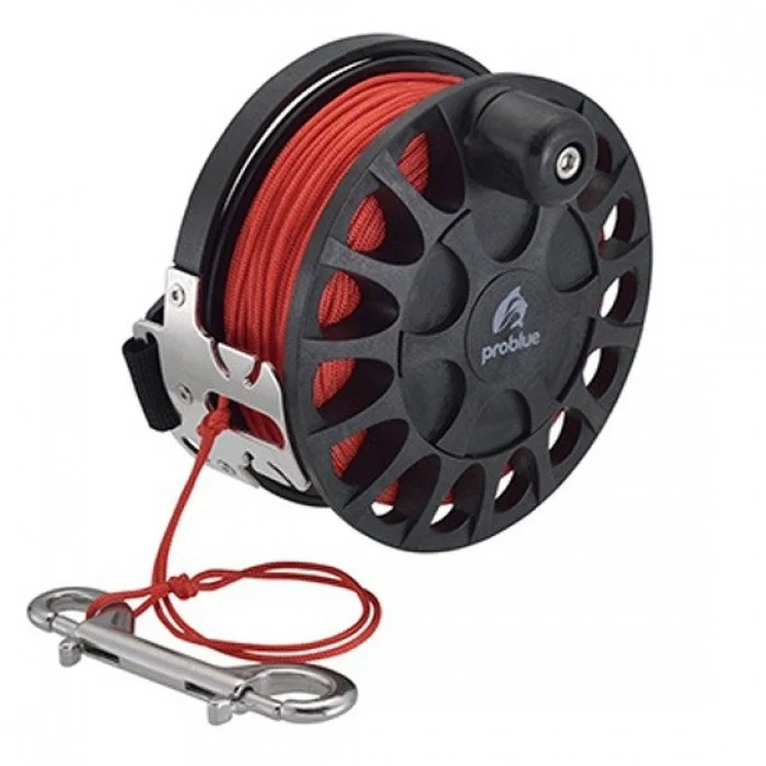 Piranha250FootSidewinderReelwRedLine