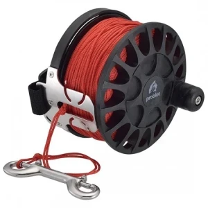 Piranha 400 Foot Sidewinder Reel  w/ Red Dive Line! 1 left - Product Image