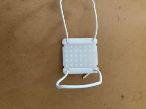 New! Piranha Dive Mfg. WHITE Weight Block w/ White bungee "Price Per Piece" - Product Image