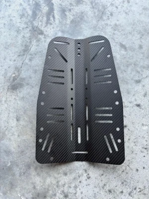 New! Piranha's BLACK Carbon Fiber Backplate 