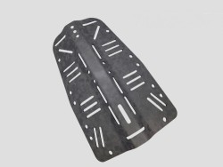 New! Piranha's BLACK Carbon Fiber FORGED Backplate 1 only at this time!