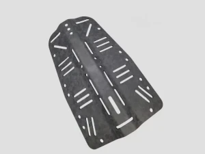 New! Piranha's BLACK Carbon Fiber FORGED Backplate  - Product Image