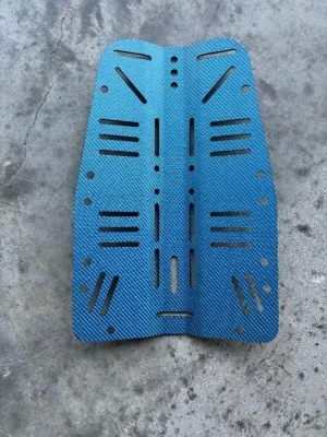 New! Piranha's BLUE Carbon Fiber Backplate  - Product Image