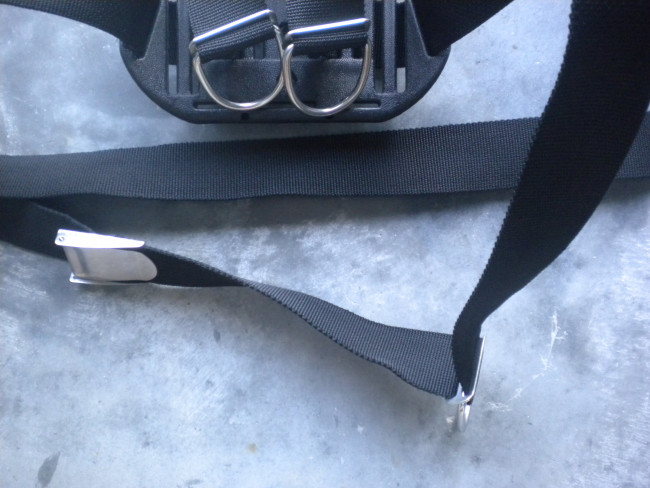 Back in Stock! Plastic Heavy Duty Style Backplate w/ Harness