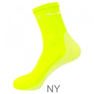 Pro Spandex Socks "Color: High Viz Neon Yellow"  - Product Image