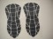 New! Protective Knee Pad "Pair" Thermo apply